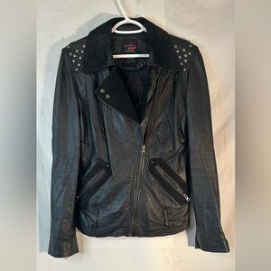 LEATHER MOTO JACKET
